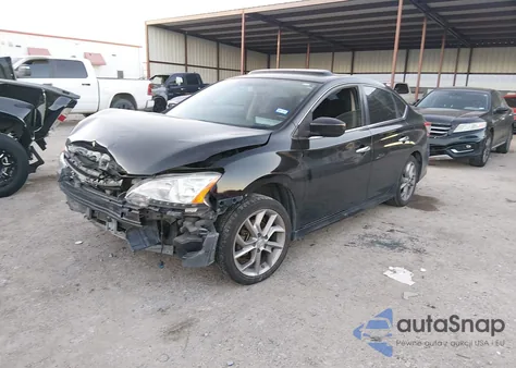 2013 Nissan Sentra Sr из США, поврежденный, VIN 3N1AB7AP2DL789511